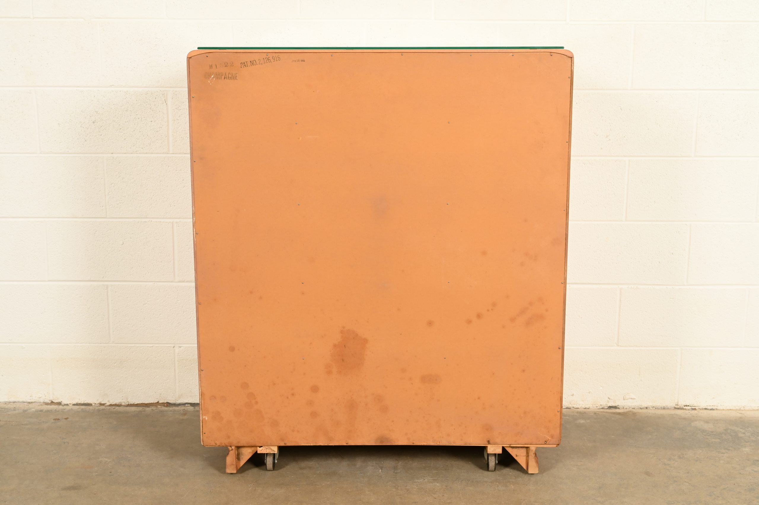 Heywood Wakefield Mid-Century Modern Solid Birch Five-Drawer Highboy Dresser, 1965 - Image 15