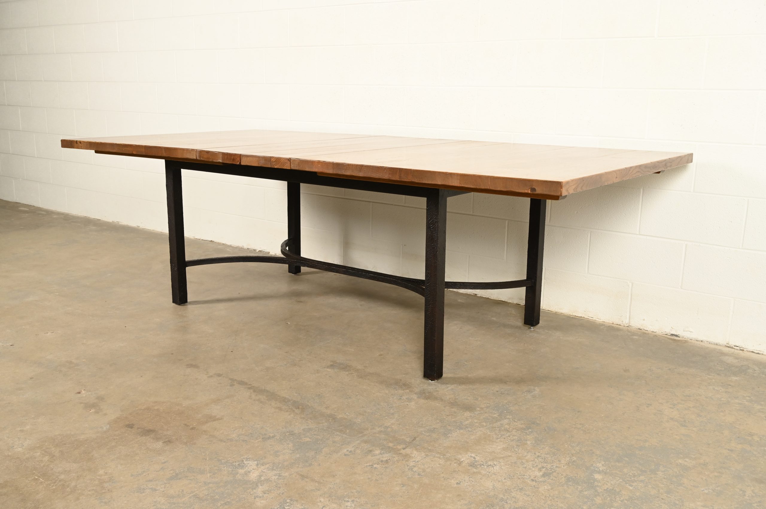 L. & J. G. Stickley Mission Oak Arts & Crafts Extension Dining Table - Image 4