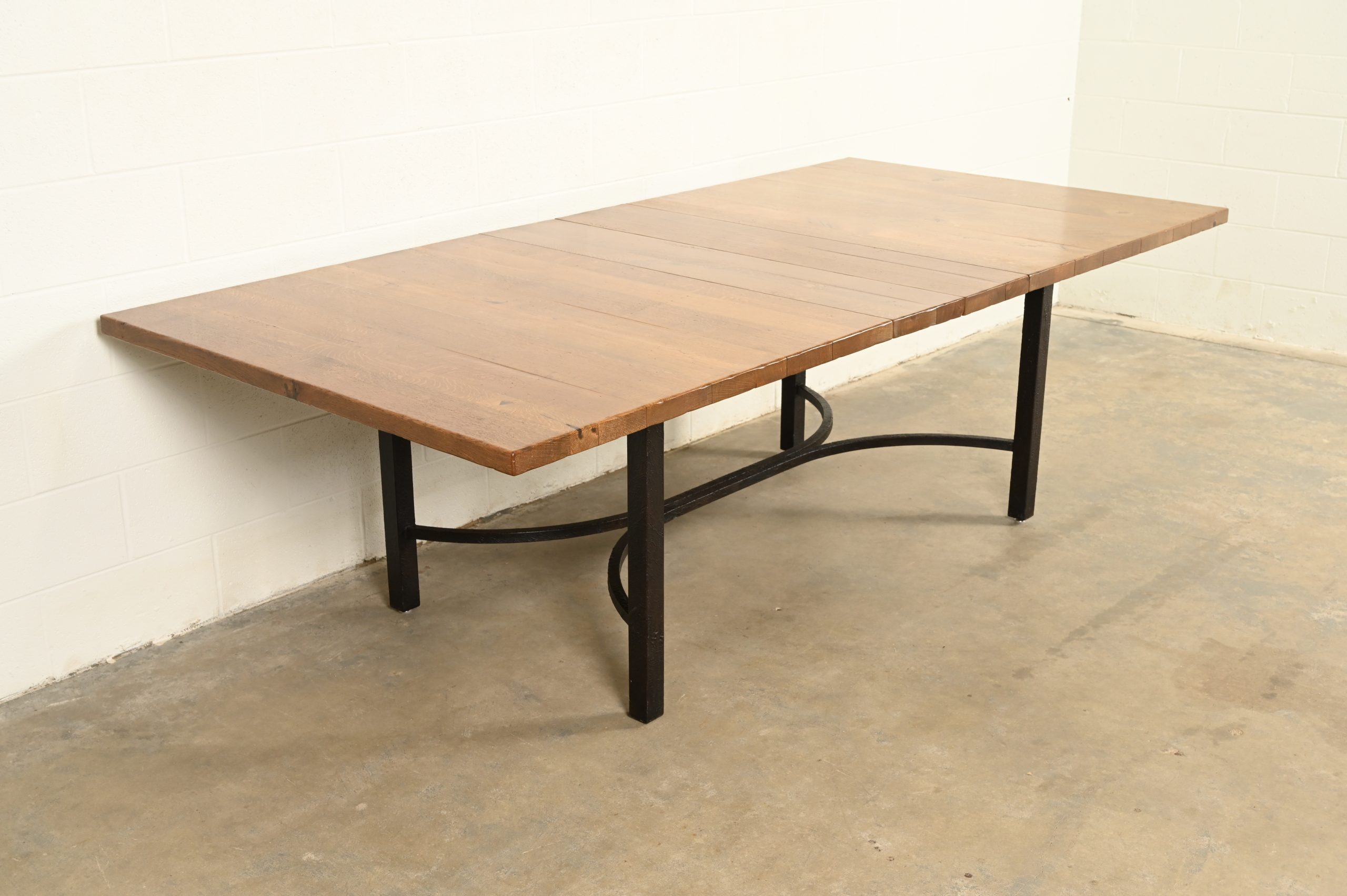 L. & J. G. Stickley Mission Oak Arts & Crafts Extension Dining Table - Image 3