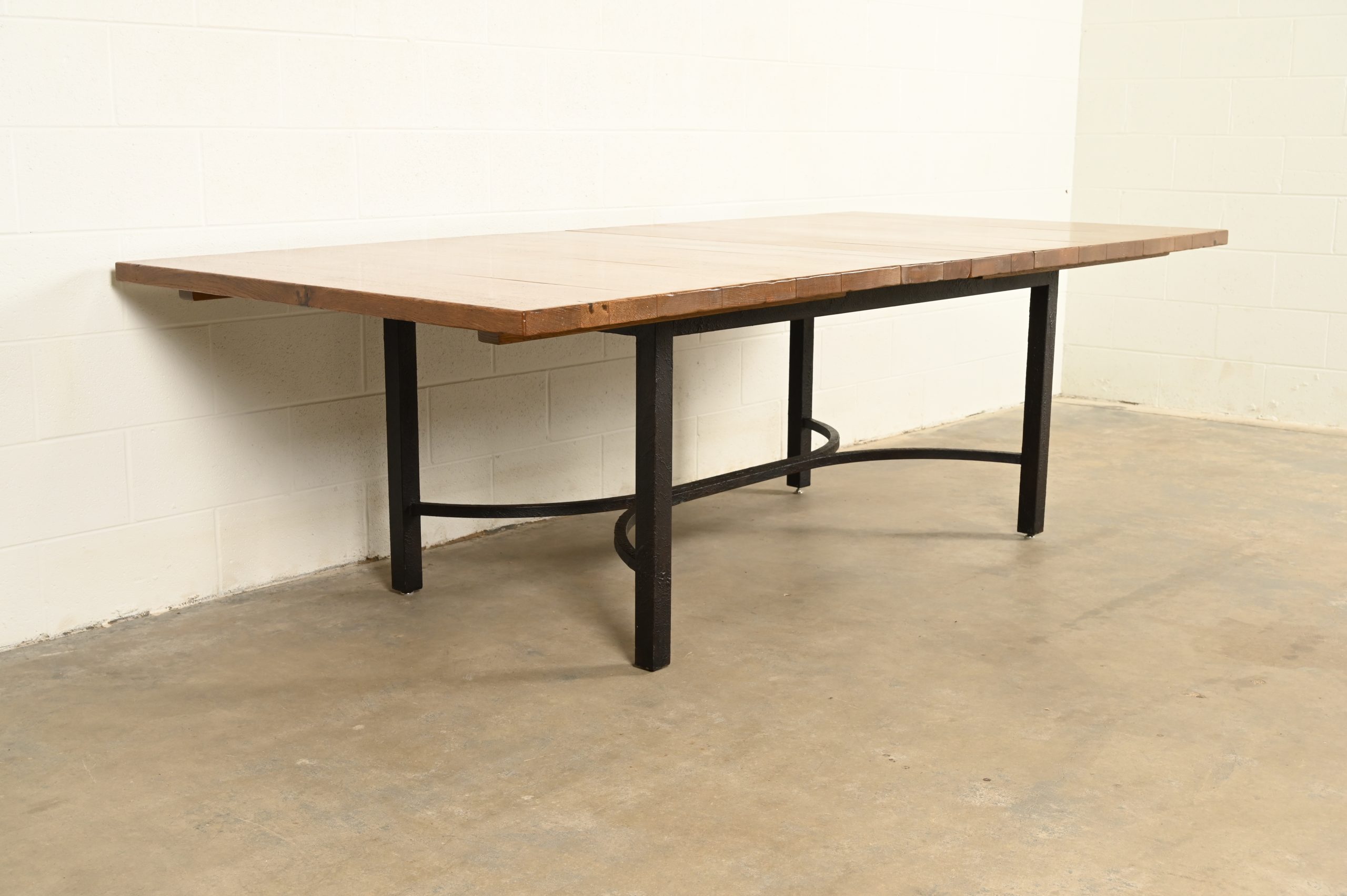 L. & J. G. Stickley Mission Oak Arts & Crafts Extension Dining Table - Image 2