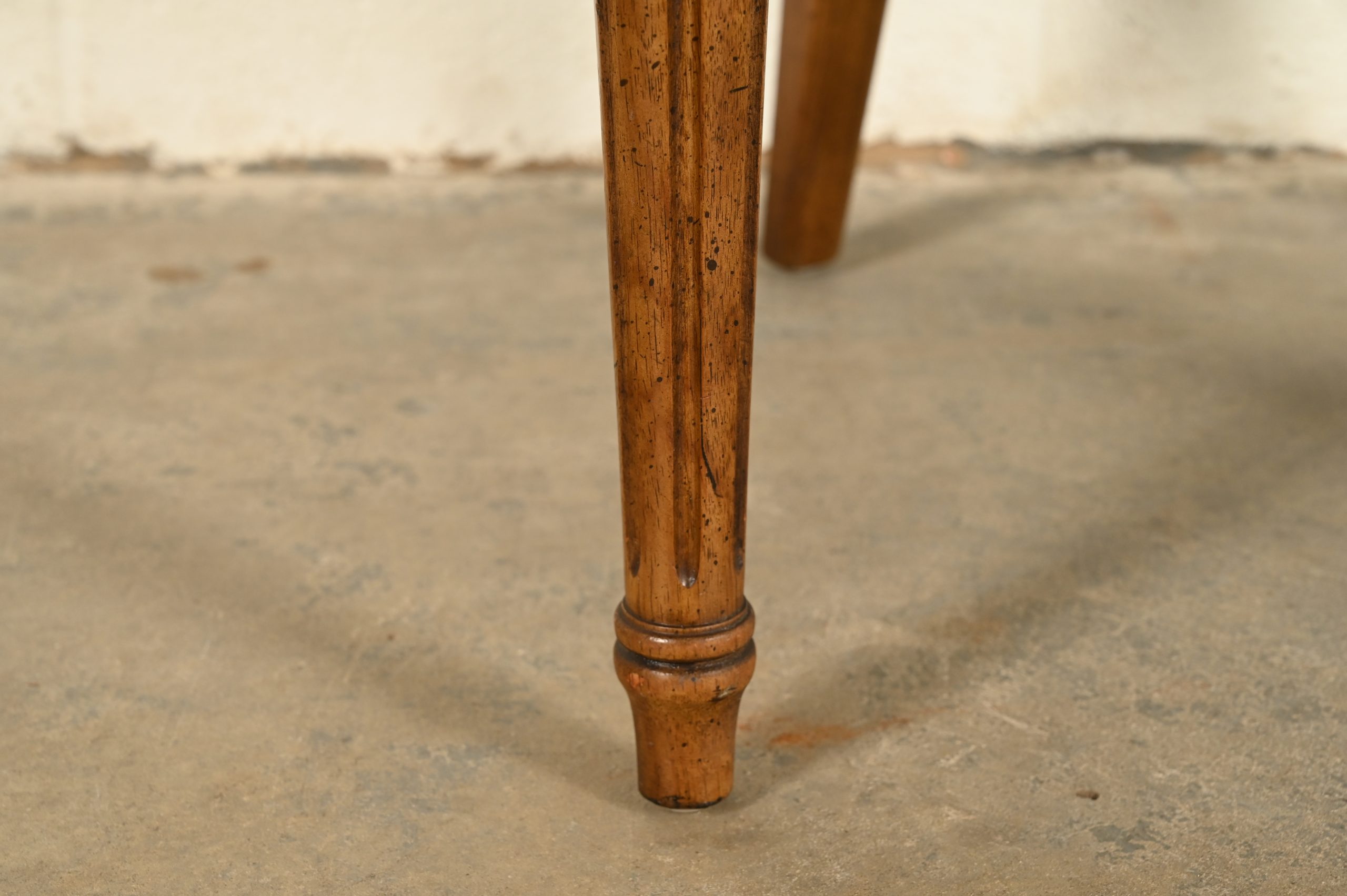 Henredon French Regency Louis XVI Carved Walnut Cane Back Dining Chairs, Set of Four - Image 10