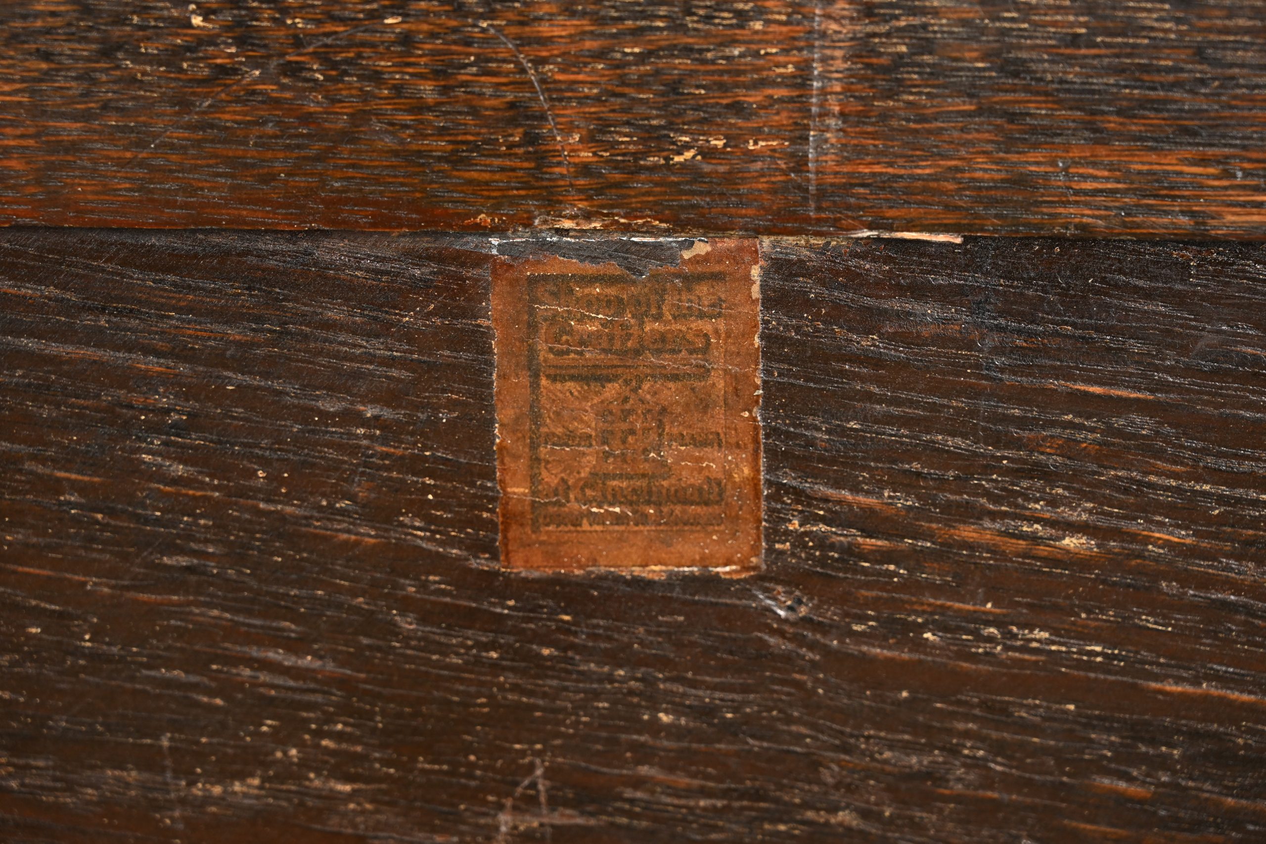 Stickley Brothers Style Antique Mission Oak Arts & Crafts Drop Front Secretary Desk, Circa 1910 - Image 17
