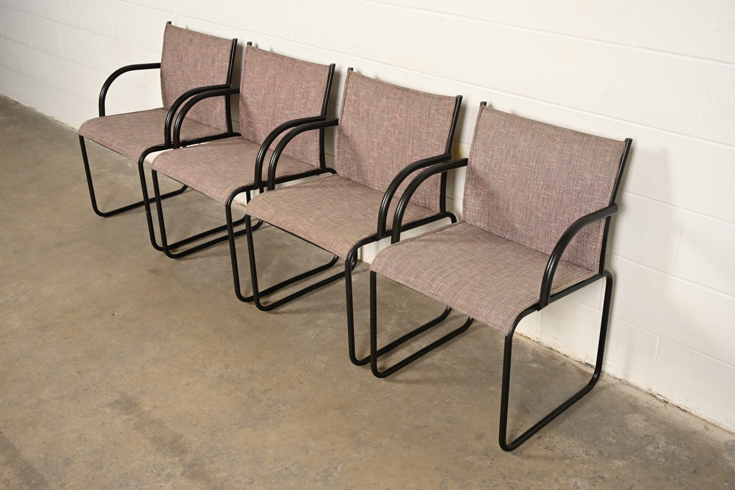 Richard Schultz for Knoll Modern Model 1407 Armchairs, Set of Four - Image 4
