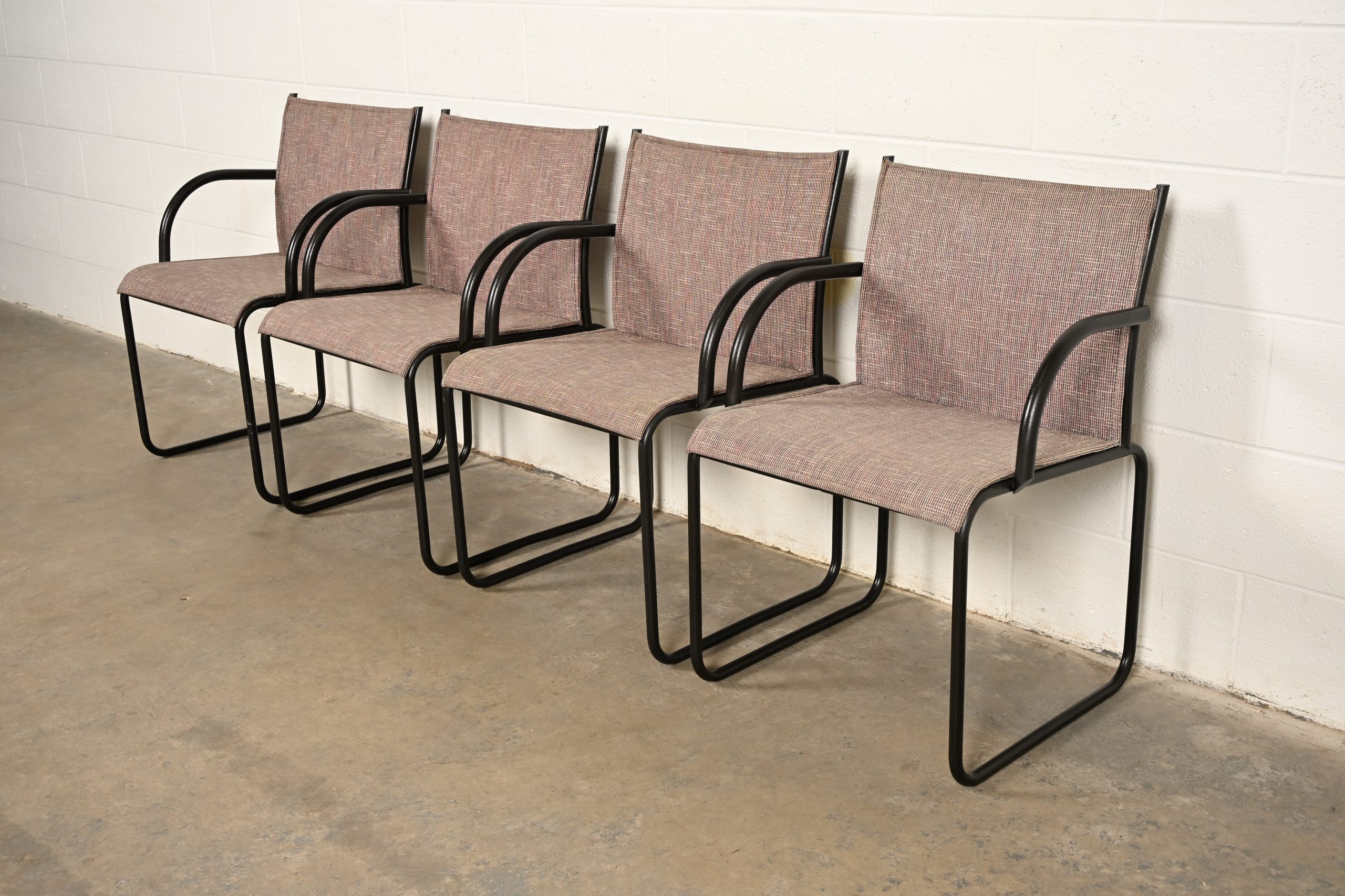 Richard Schultz for Knoll Modern Model 1407 Armchairs, Set of Four - Image 3