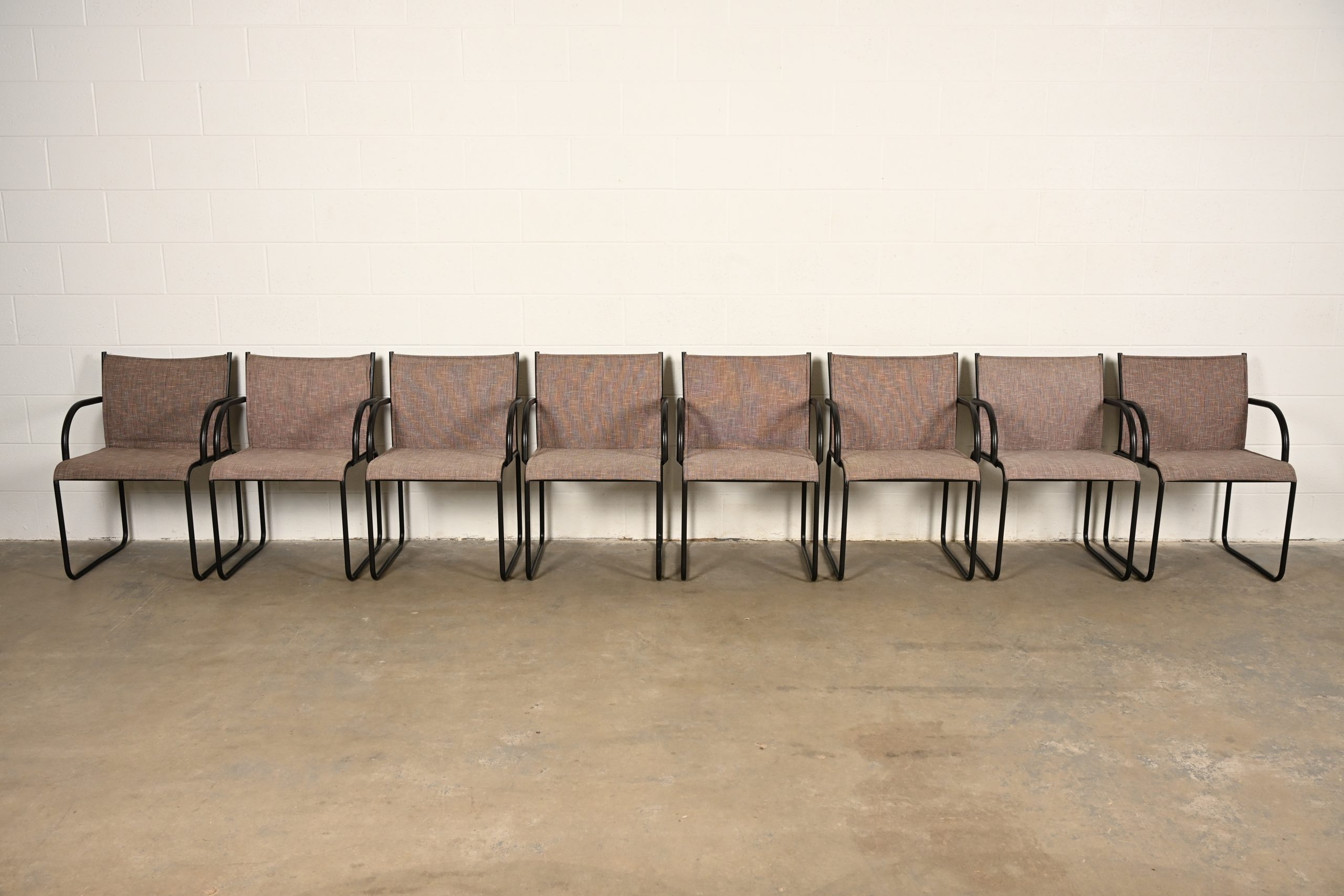 Richard Schultz for Knoll Modern Model 1407 Armchairs, Set of Eight - Image 3