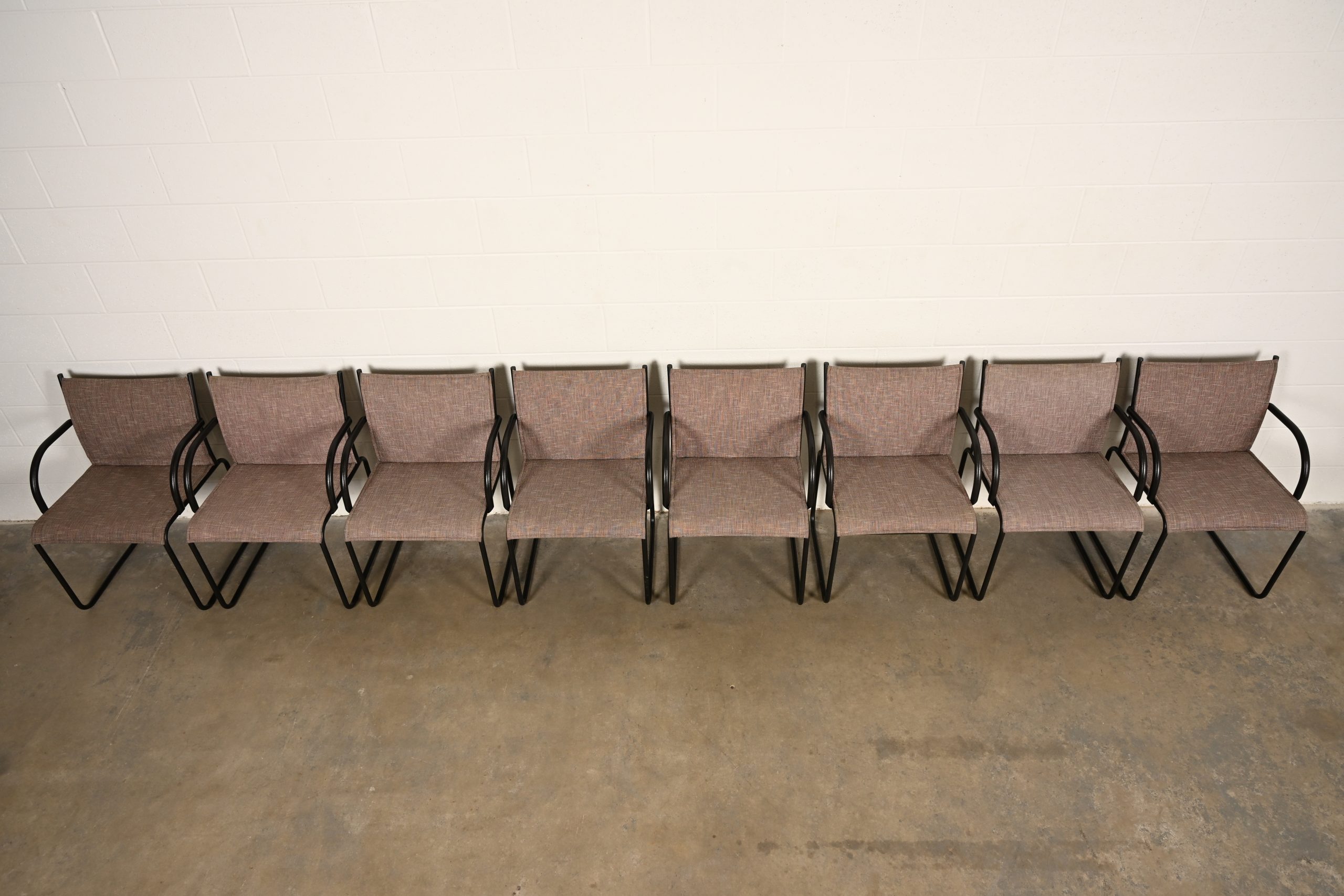 Richard Schultz for Knoll Modern Model 1407 Armchairs, Set of Eight - Image 5