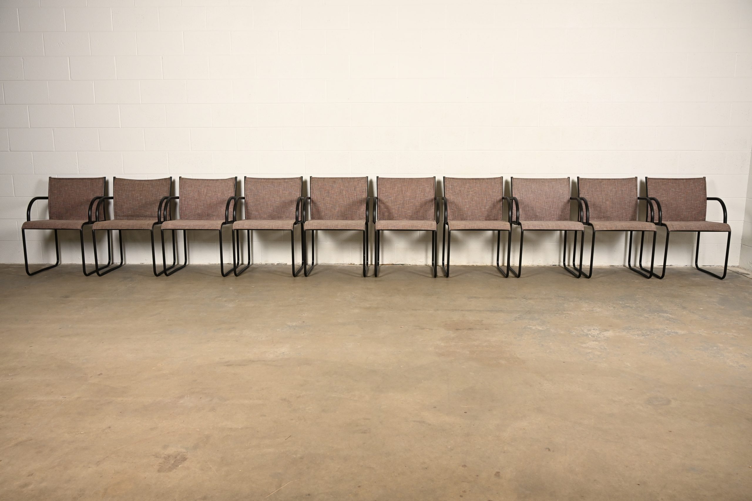 Richard Schultz for Knoll Modern Model 1407 Armchairs, Set of Ten - Image 3
