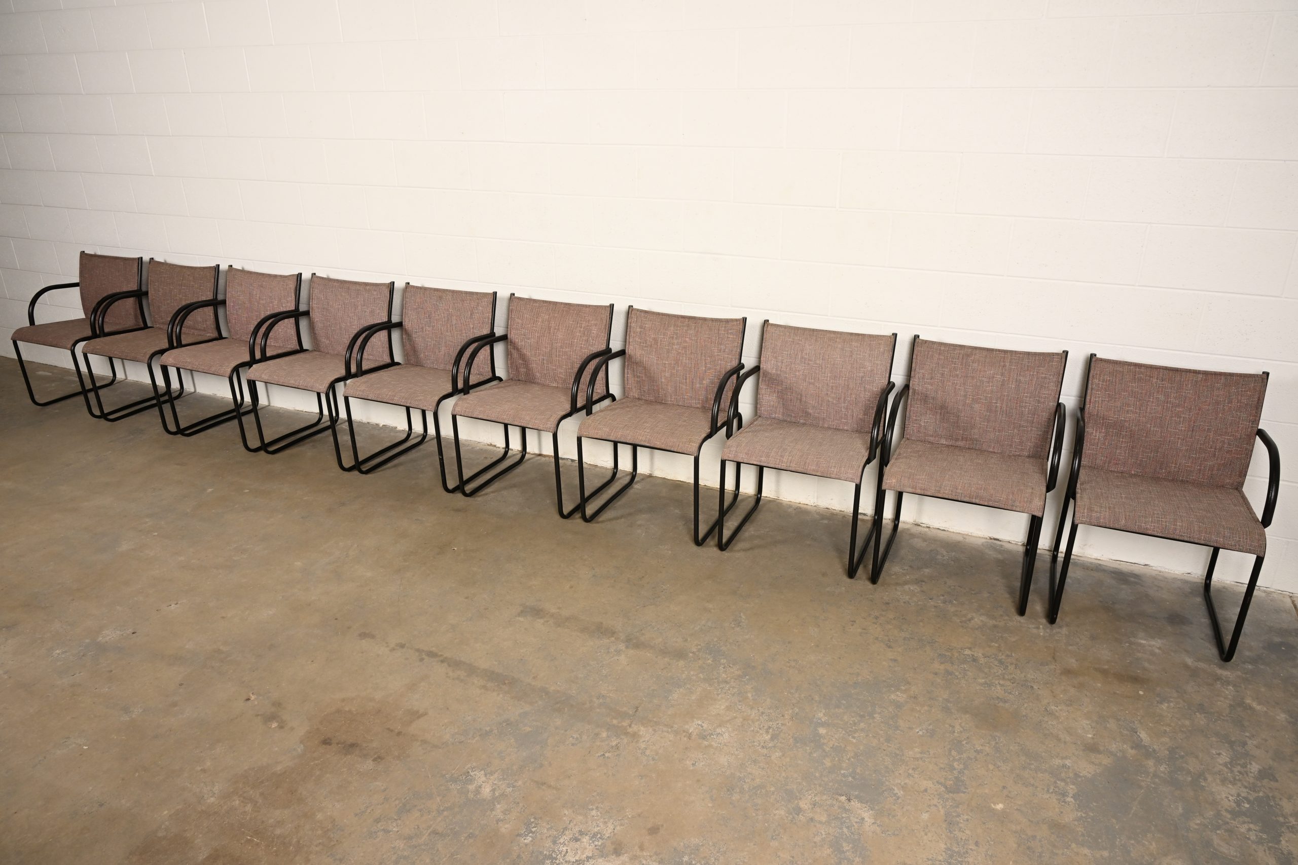 Richard Schultz for Knoll Modern Model 1407 Armchairs, Set of Ten