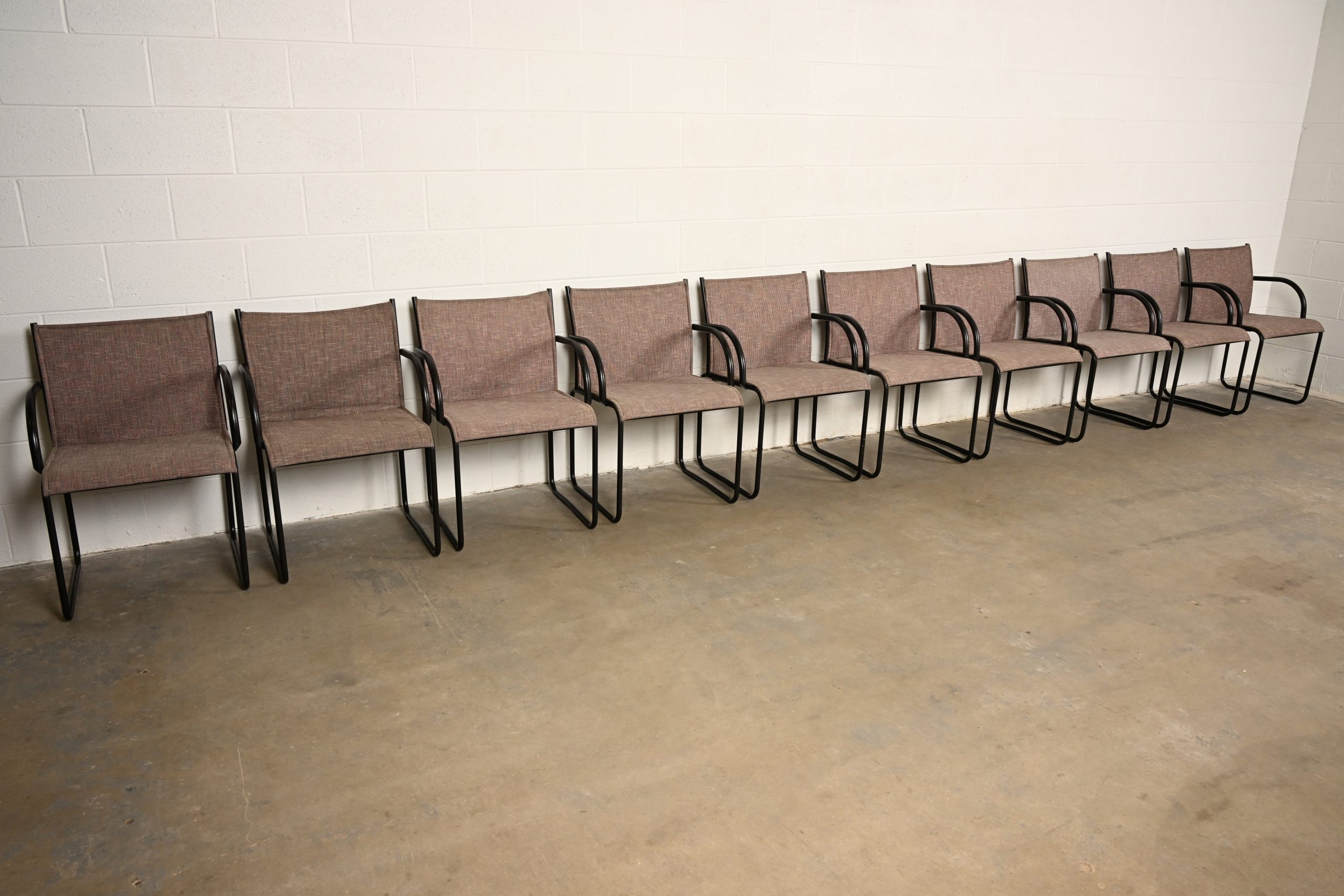 Richard Schultz for Knoll Modern Model 1407 Armchairs, Set of Ten - Image 4