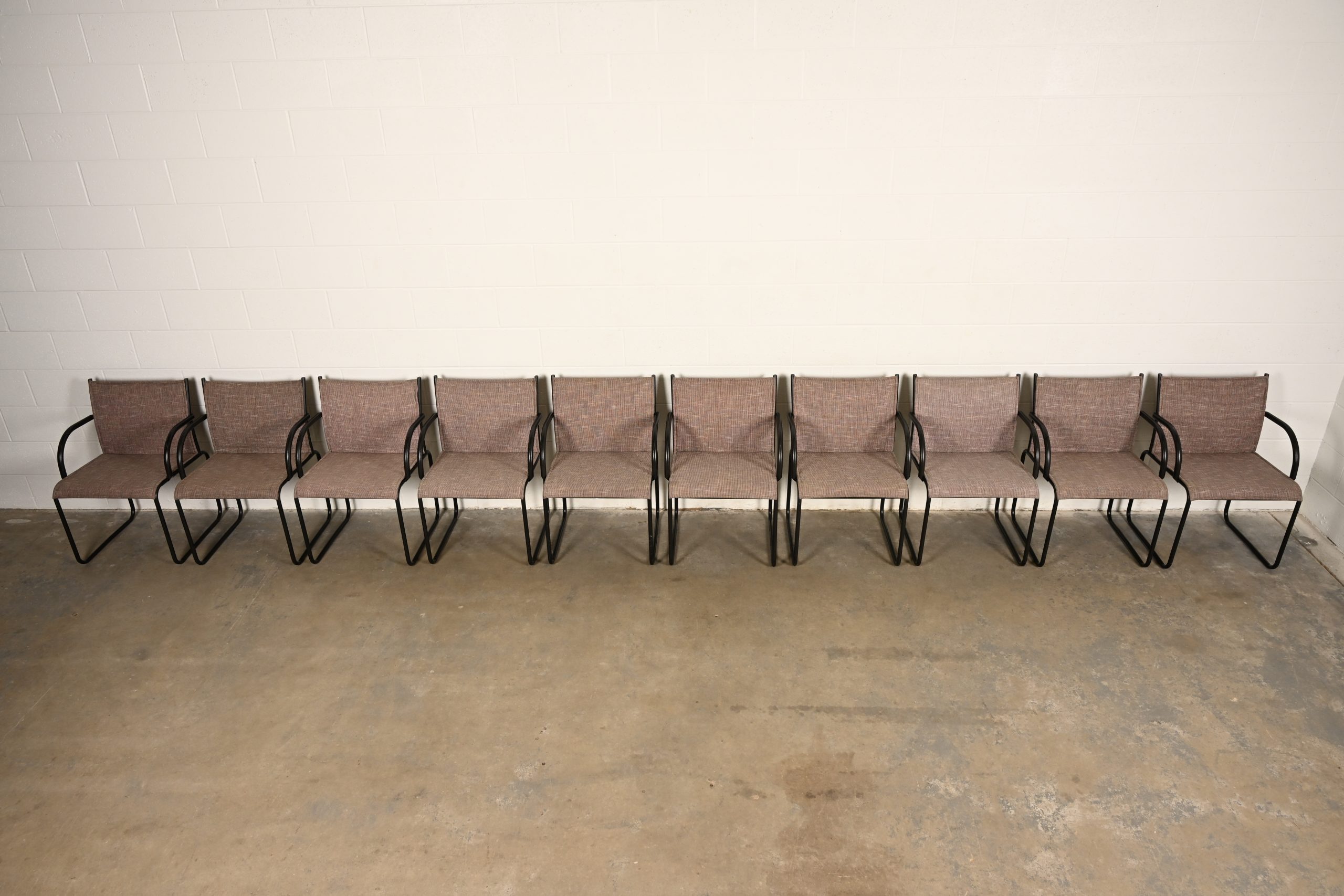 Richard Schultz for Knoll Modern Model 1407 Armchairs, Set of Ten - Image 5