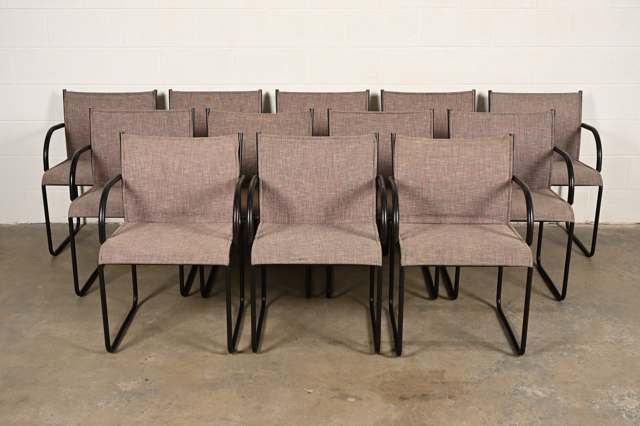 Richard Schultz for Knoll Modern Model 1407 Armchairs, Set of Twelve - Image 2