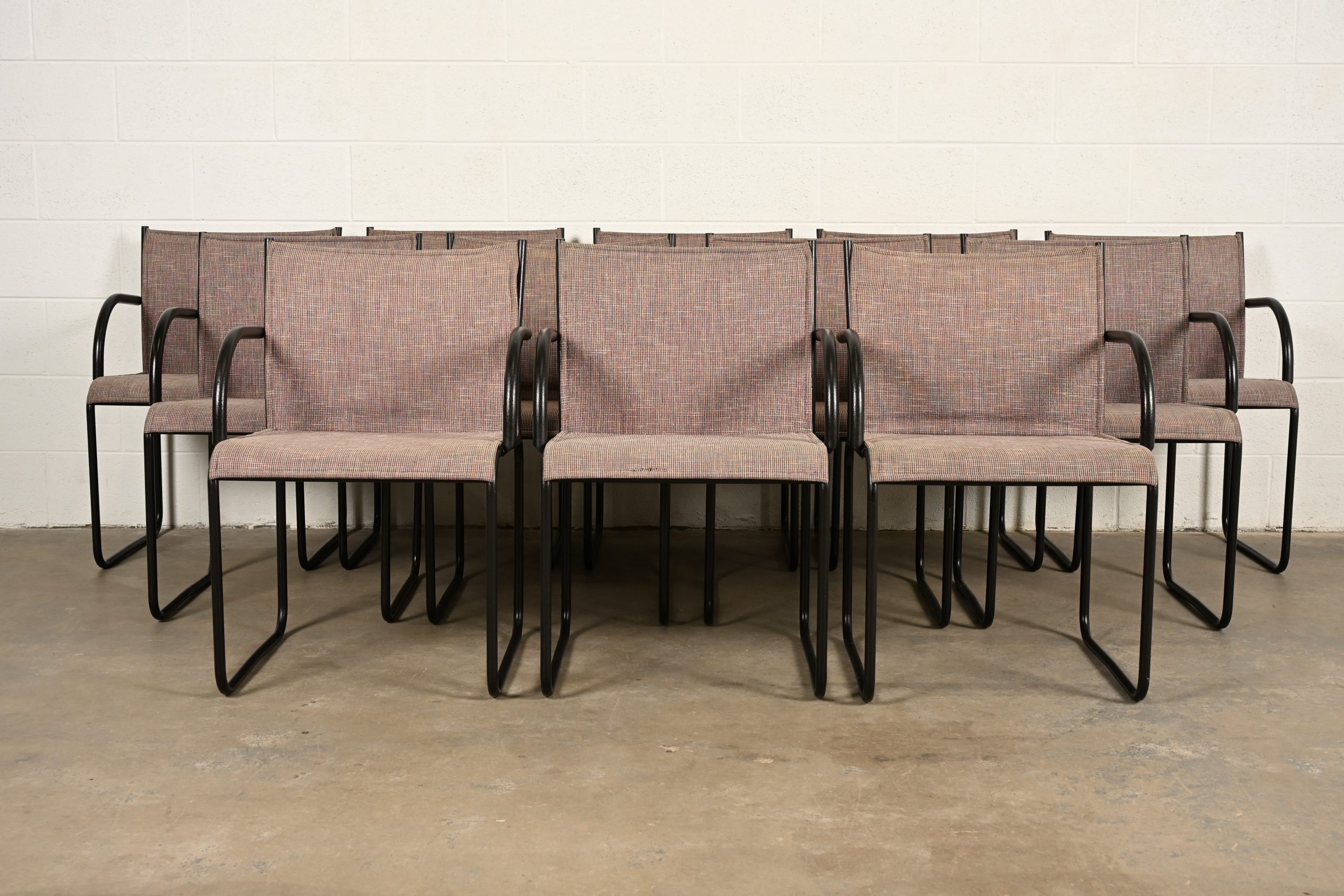Richard Schultz for Knoll Modern Model 1407 Armchairs, Set of Twelve - Image 3