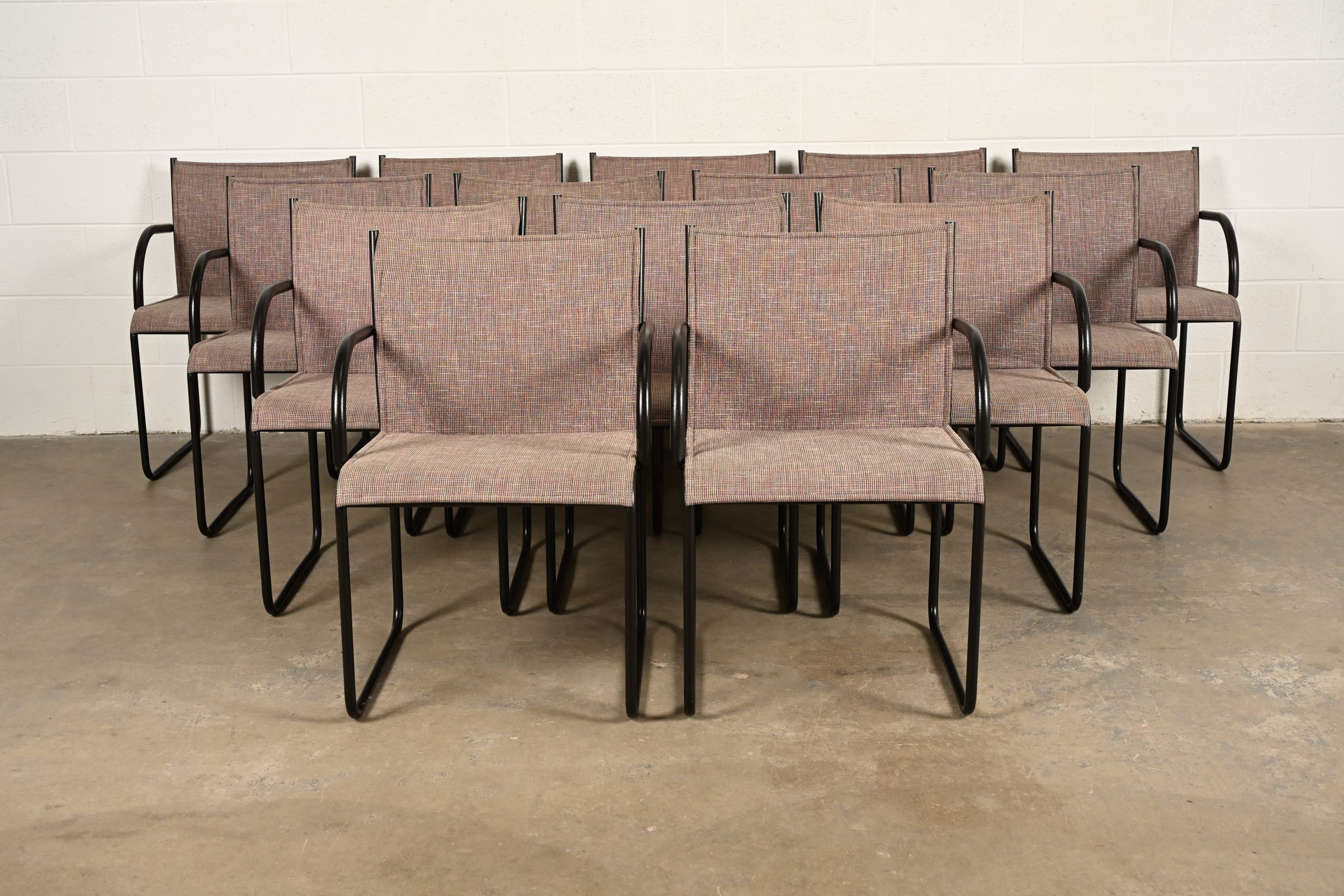 Richard Schultz for Knoll Modern Model 1407 Armchairs, Set of Fourteen