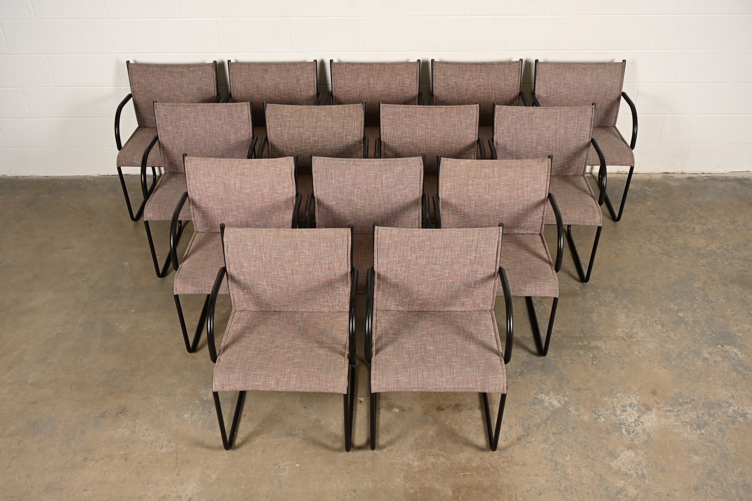 Richard Schultz for Knoll Modern Model 1407 Armchairs, Set of Fourteen - Image 4