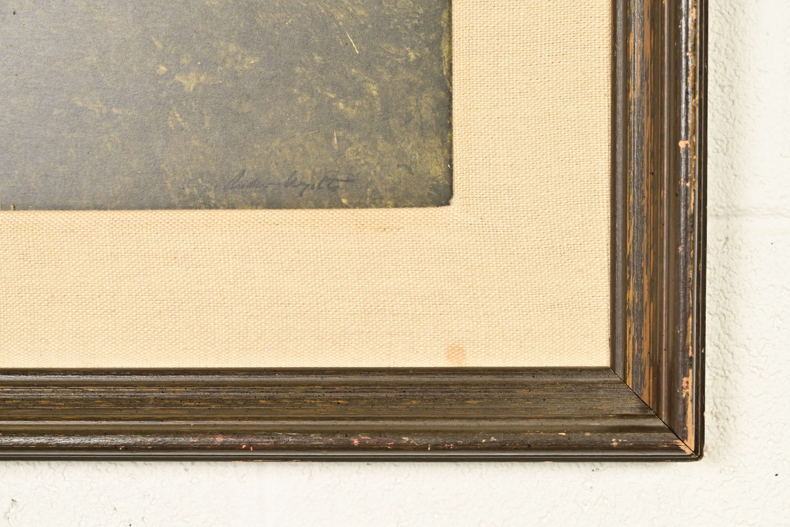 Andrew Wyeth "The Mill" Original Framed Lithograph, Circa 1970s - Image 13