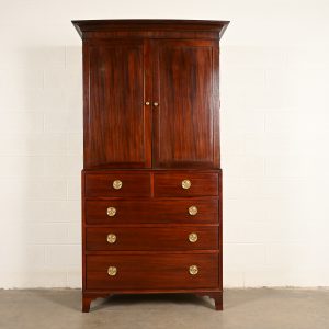 Baker Furniture Federal Mahogany Armoire Dresser or Linen Press