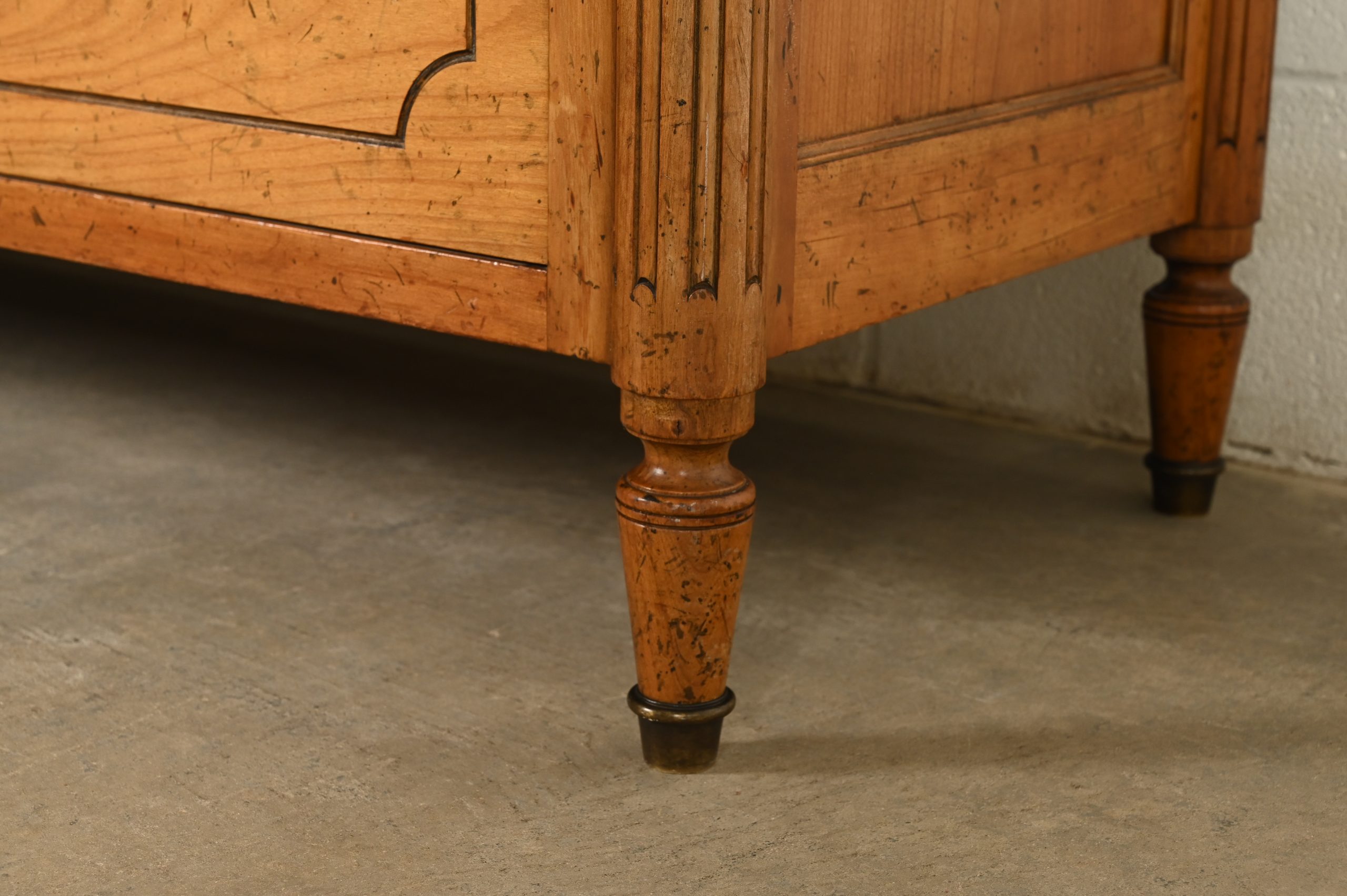 Baker Furniture French Regency Louis XVI Carved Walnut Triple Dresser or Credenza, Circa 1960s - Image 12