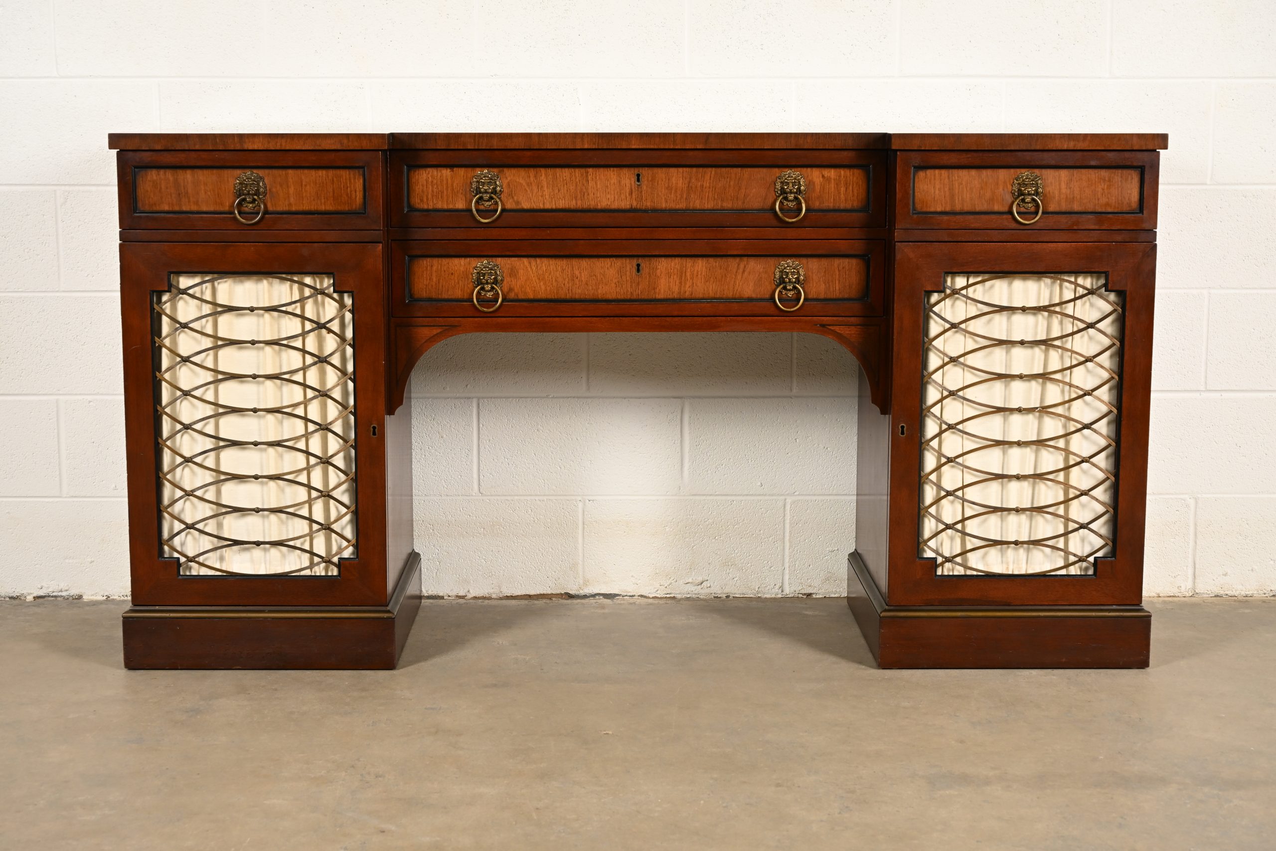 Kittinger English Regency Carved Mahogany Sideboard Buffet, Circa 1960s - Image 2