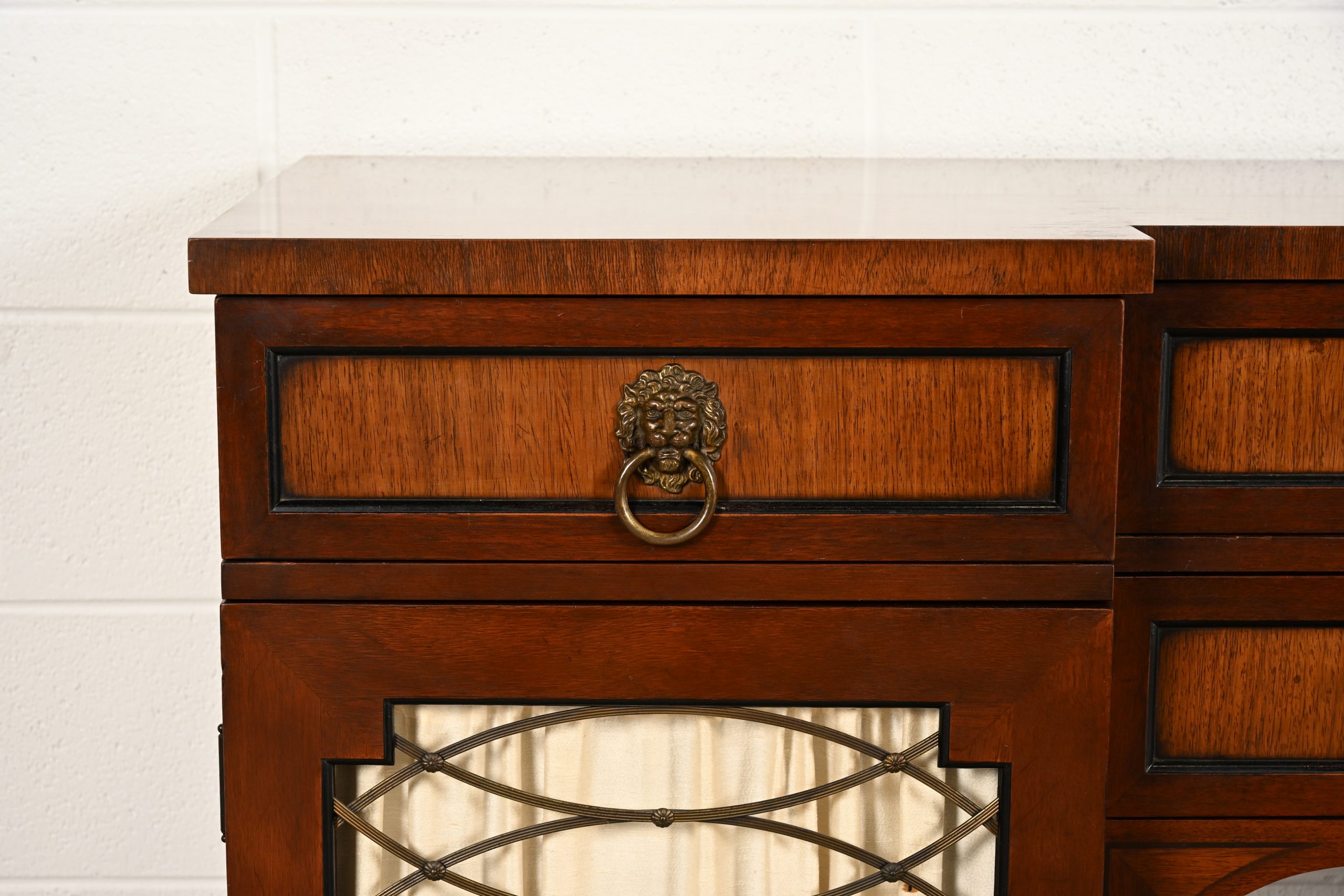 Kittinger English Regency Carved Mahogany Sideboard Buffet, Circa 1960s - Image 11