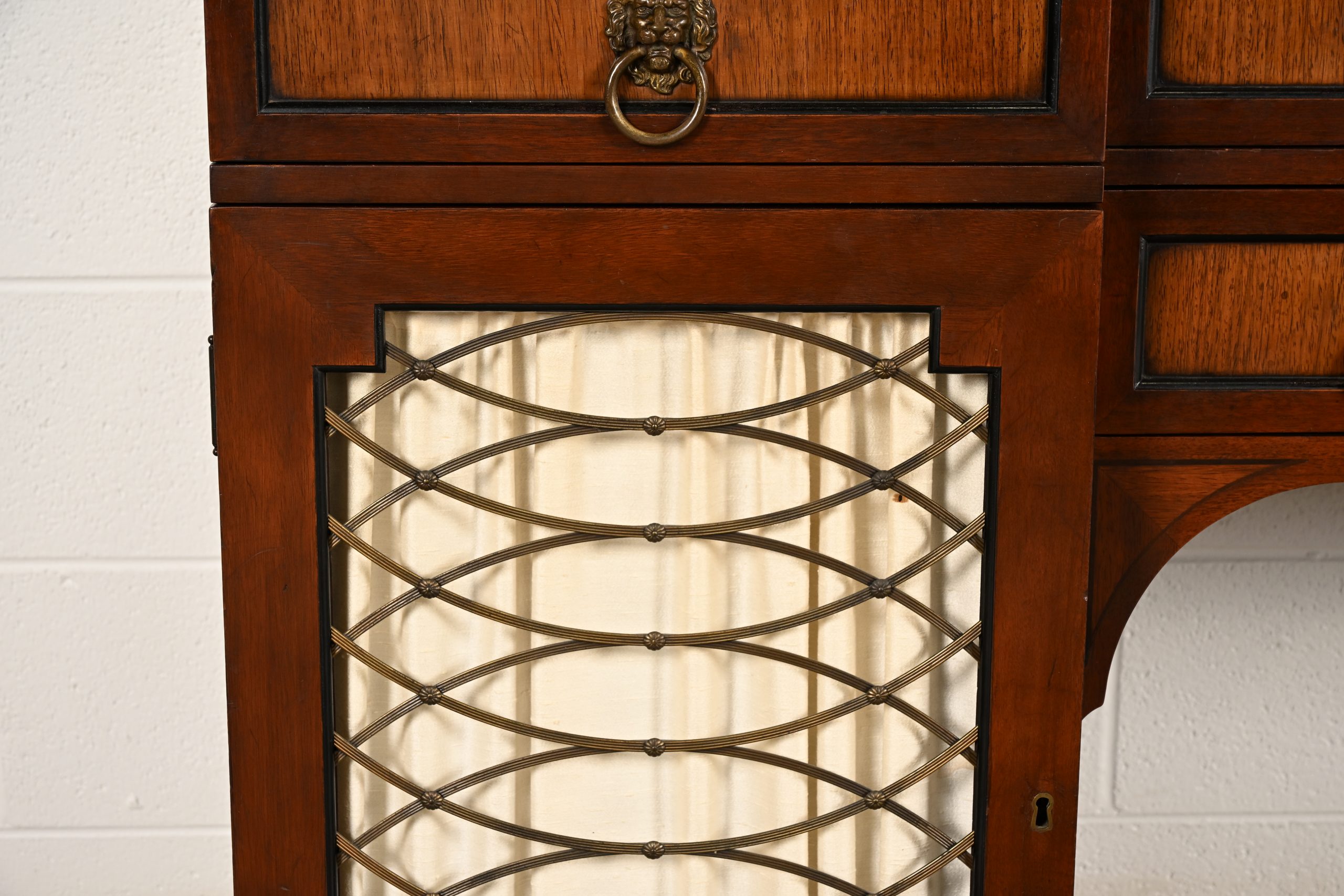 Kittinger English Regency Carved Mahogany Sideboard Buffet, Circa 1960s - Image 12