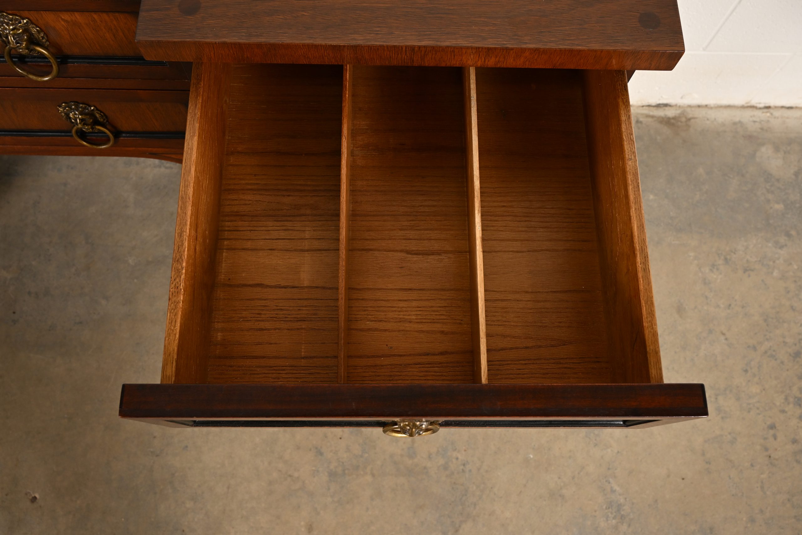 Kittinger English Regency Carved Mahogany Sideboard Buffet, Circa 1960s - Image 7