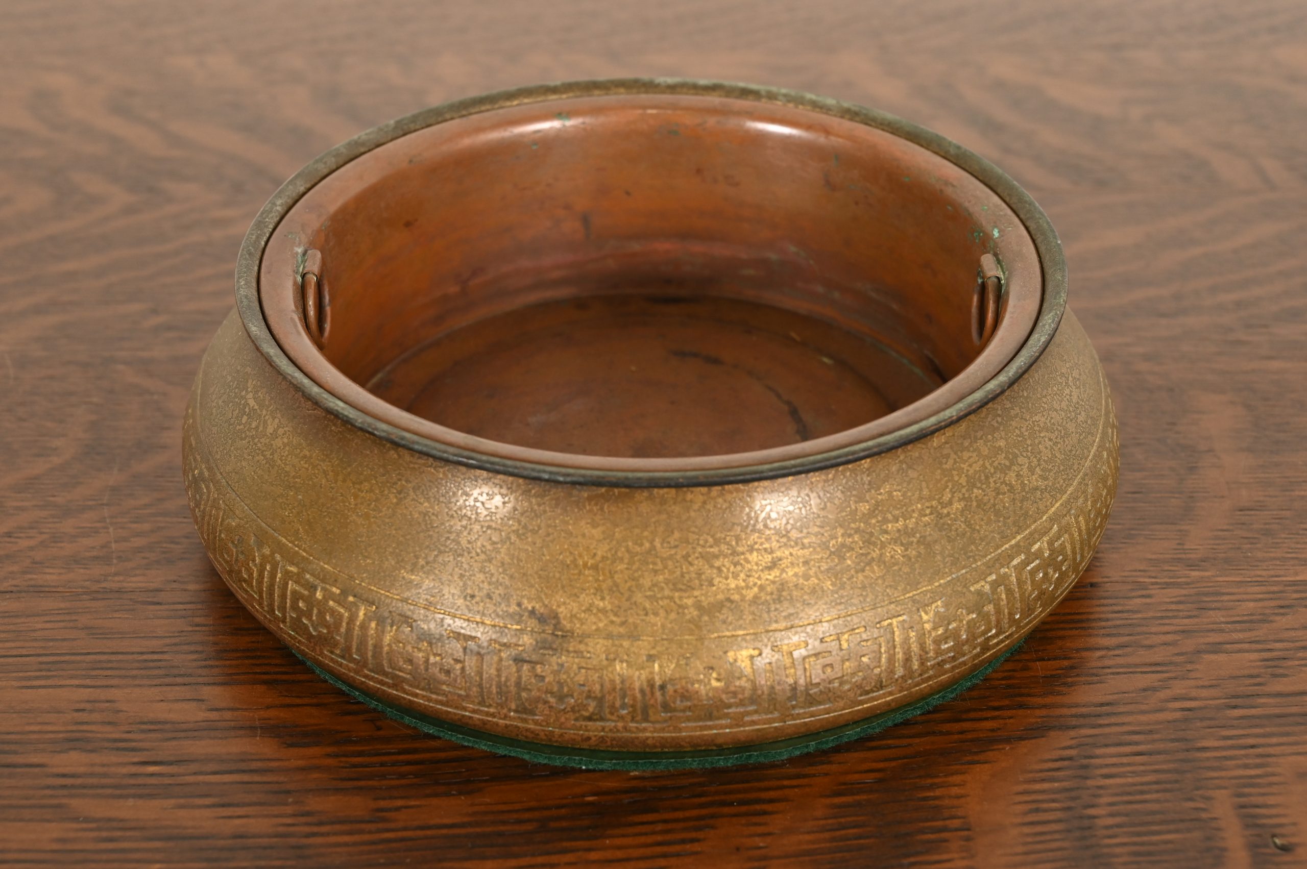 Tiffany Studios New York Bronze Doré Jardiniere or Planter - Image 2