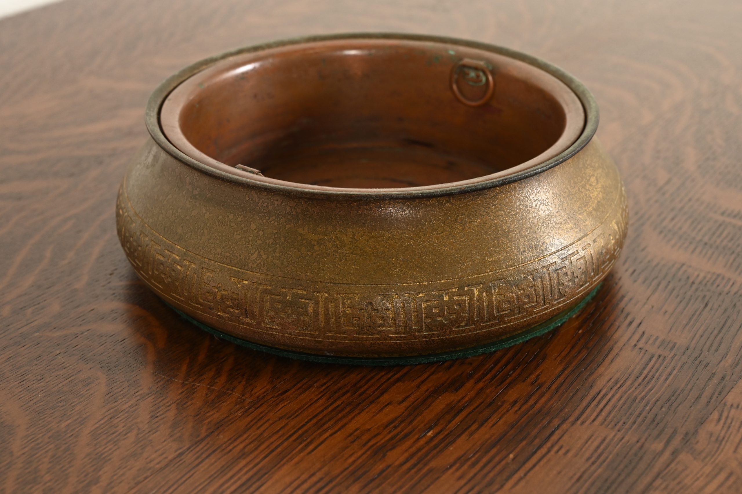 Tiffany Studios New York Bronze Doré Jardiniere or Planter - Image 4