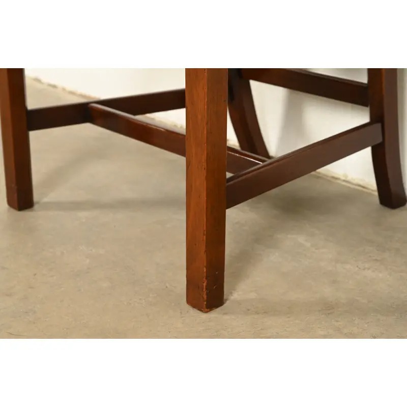 Baker Furniture Georgian Carved Mahogany Side Chair or Dining Chair - Image 10