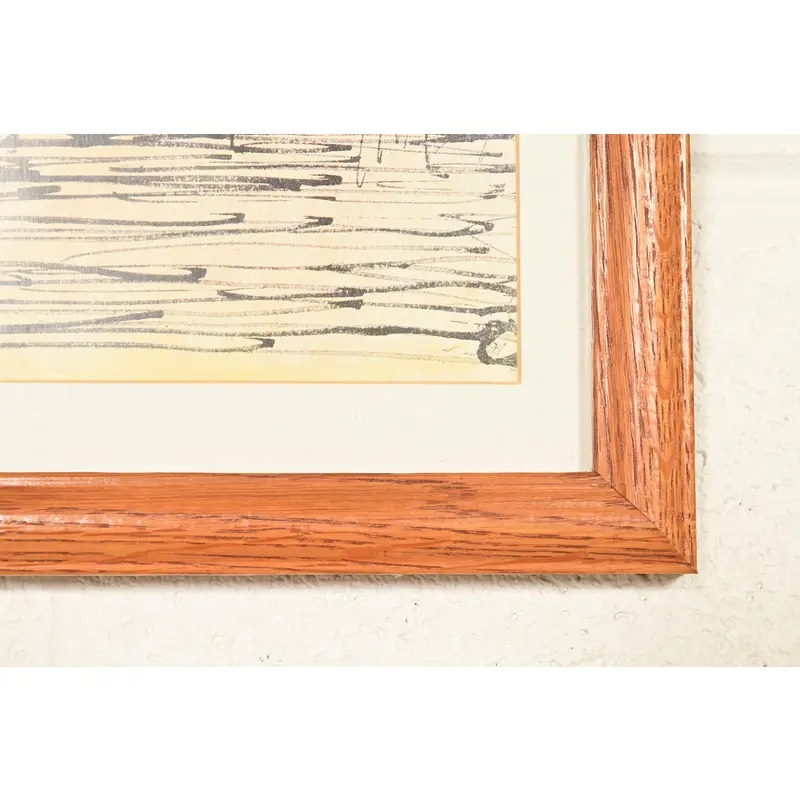 Original "Dancer" Framed Print by Rabindranath Tagore - Image 10
