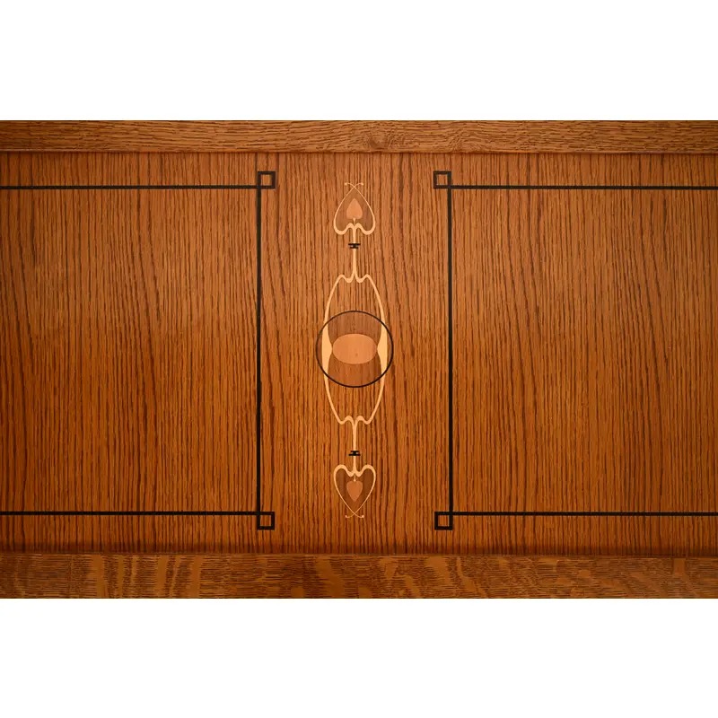 Stickley Harvey Ellis Collection Mission Arts & Crafts Inlaid Oak Blanket Chest - Image 11