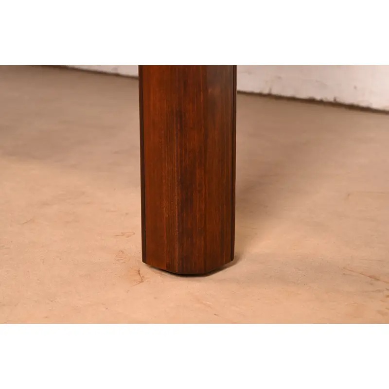 Drexel Chippendale Mahogany Extension Dining Table, Newly Refinished - Image 13