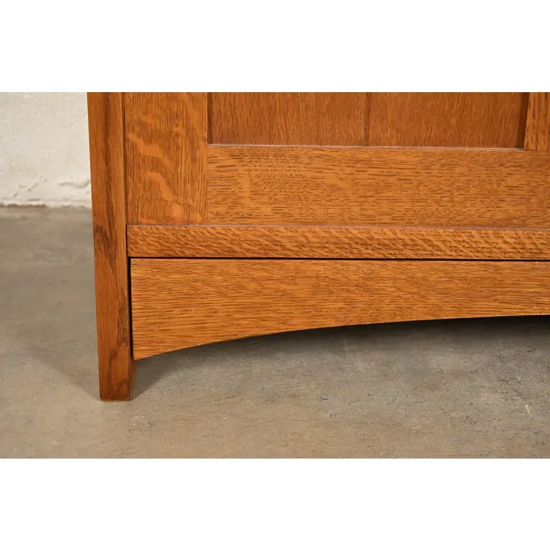 Stickley Harvey Ellis Collection Mission Arts & Crafts Inlaid Oak Blanket Chest - Image 14