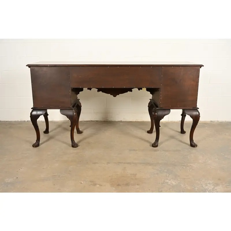 Berkey & Gay Style Chippendale Carved Mahogany Sideboard or Bar Cabinet, Circa 1920s - Image 17