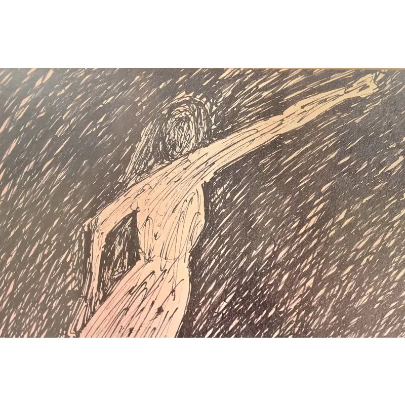 Original "Dancer" Framed Print by Rabindranath Tagore - Image 7