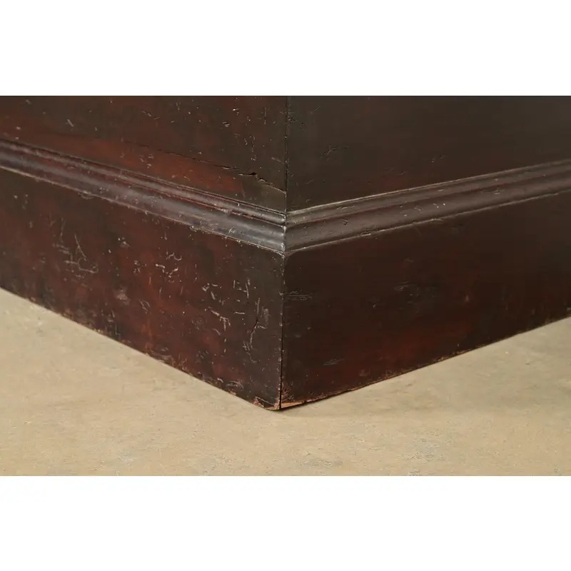 R. J. Horner Style Antique Italian Renaissance Revival Carved Walnut Blanket Chest, Circa 1880s - Image 9