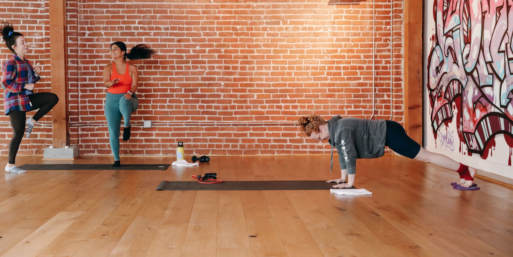 image of echo park fitness class