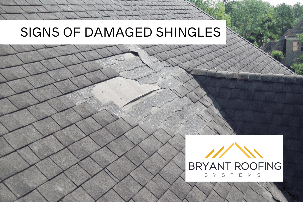 SIGNS OF DAMAGED SHINGLES