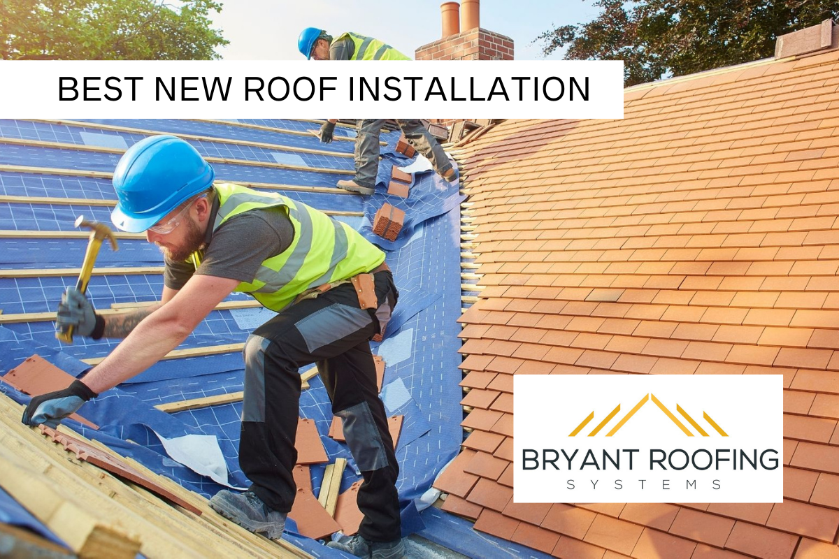 BEST NEW roof installation