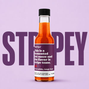 Sugar Rush Stripey Pepper Hot Sauce