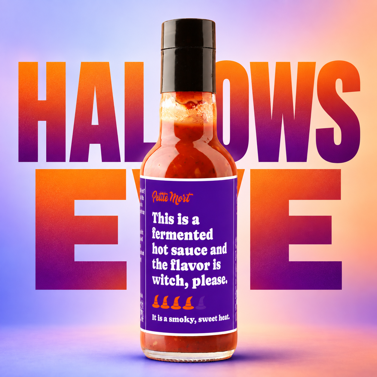 Witch Please Hallows Eve Pepper Hot Sauce Halloween Hot Sauce