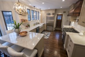 after kitchen remodel