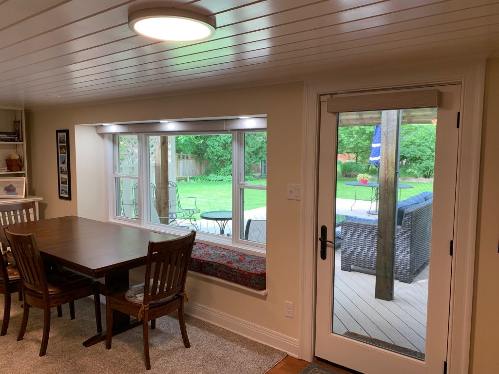 After Room Addition Dining Room