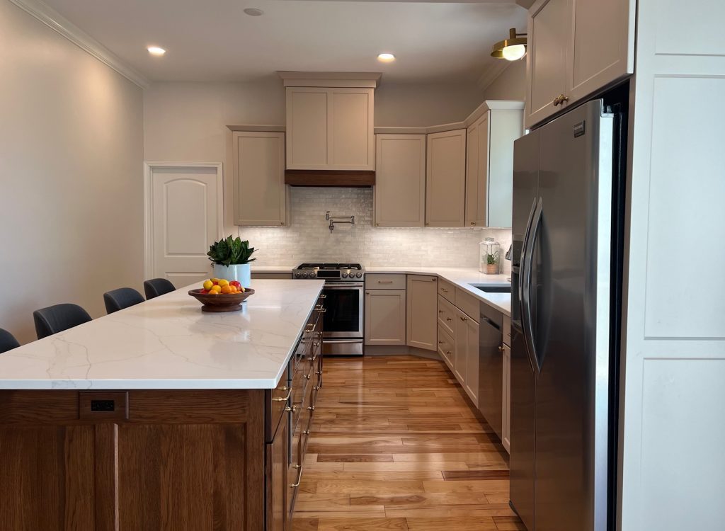 before and after of kitchen remodel