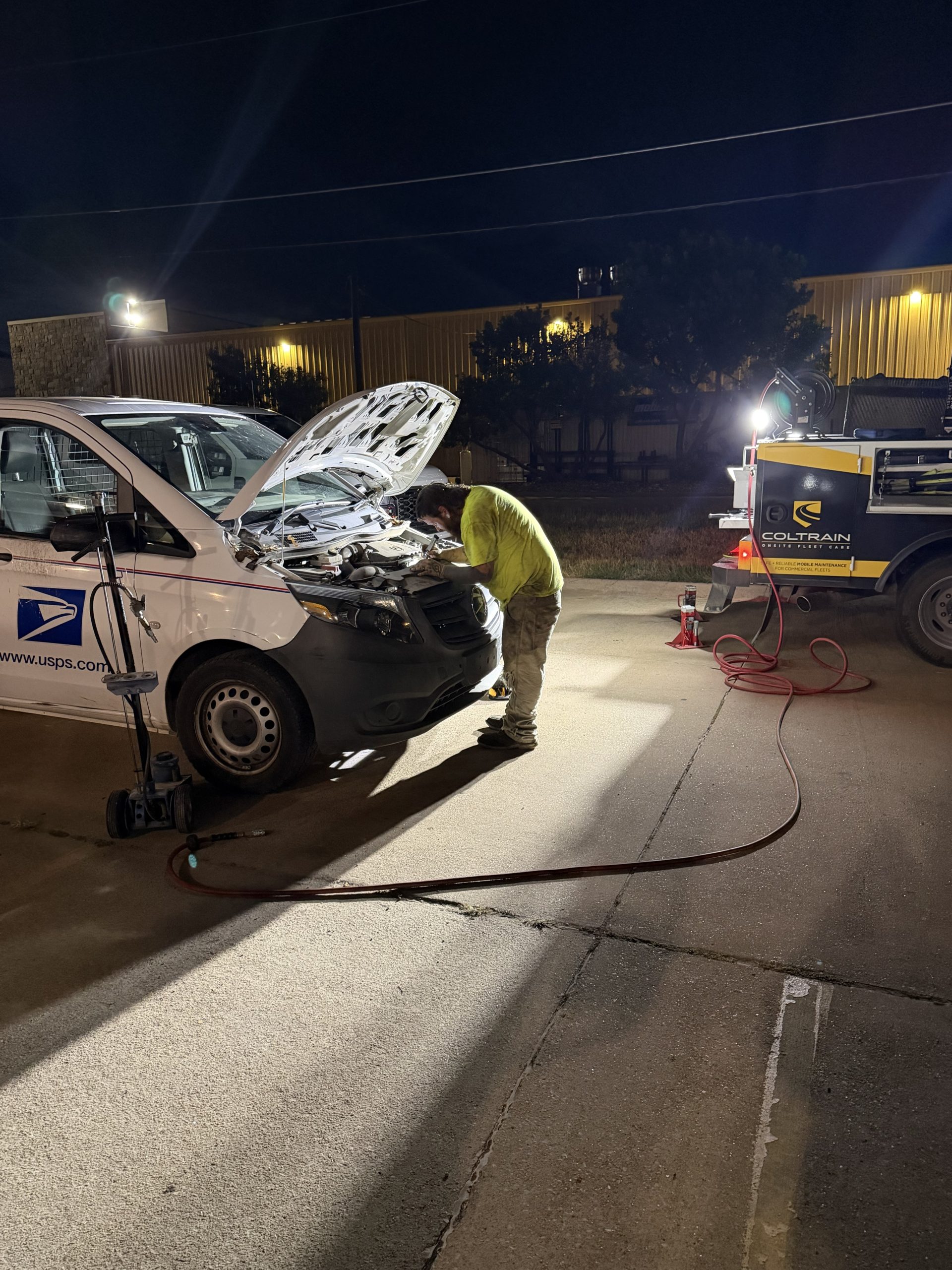 Coltrain Onsite Fleet Care Mobile Maintenance USPS Texas