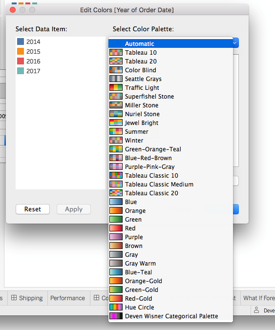 Select your color and be sure to click Assign, otherwise nothing will change. Close the editor and check out your new colors!