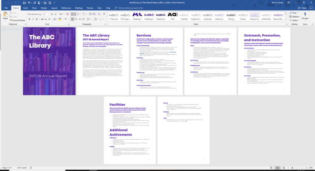 Ann K. Emery on A Two-Hour Turnaround: How to Transform a Text-Heavy Report into a Visual-Lite Report