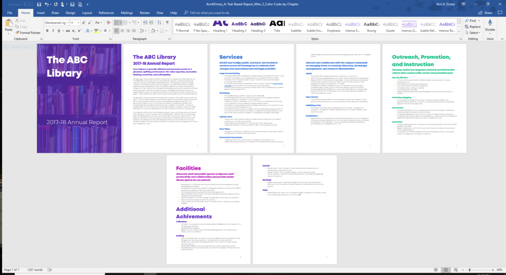 Ann K. Emery on A Two-Hour Turnaround: How to Transform a Text-Heavy Report into a Visual-Lite Report