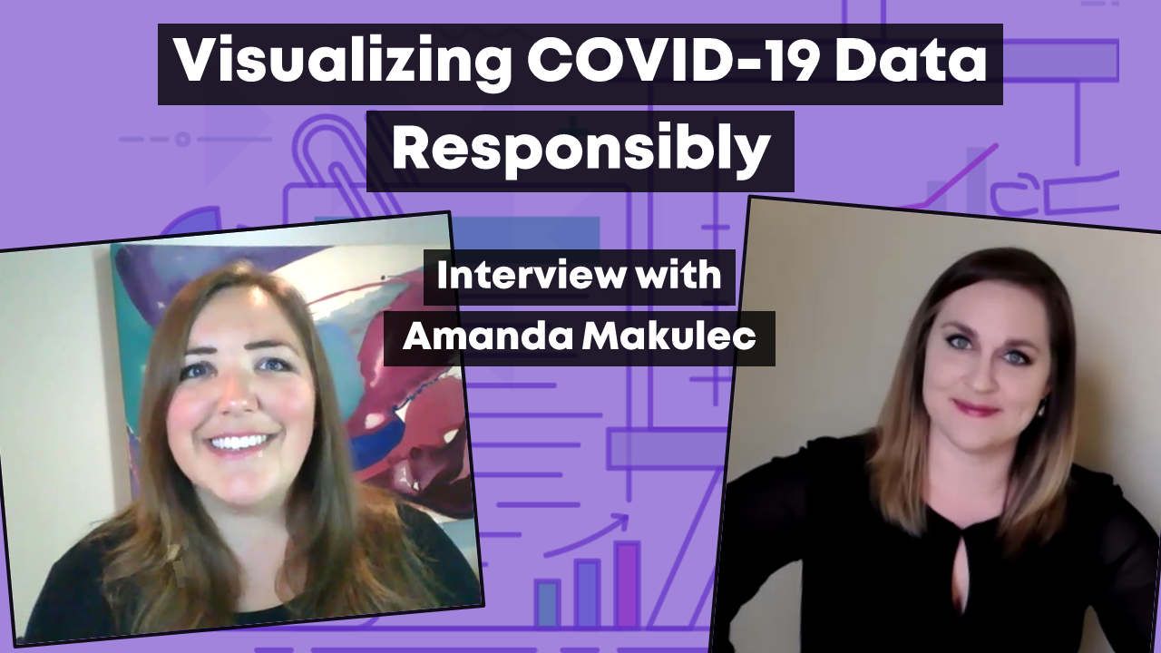 Visualization COVID-19 Data Responsibly with Amanda Makulec.