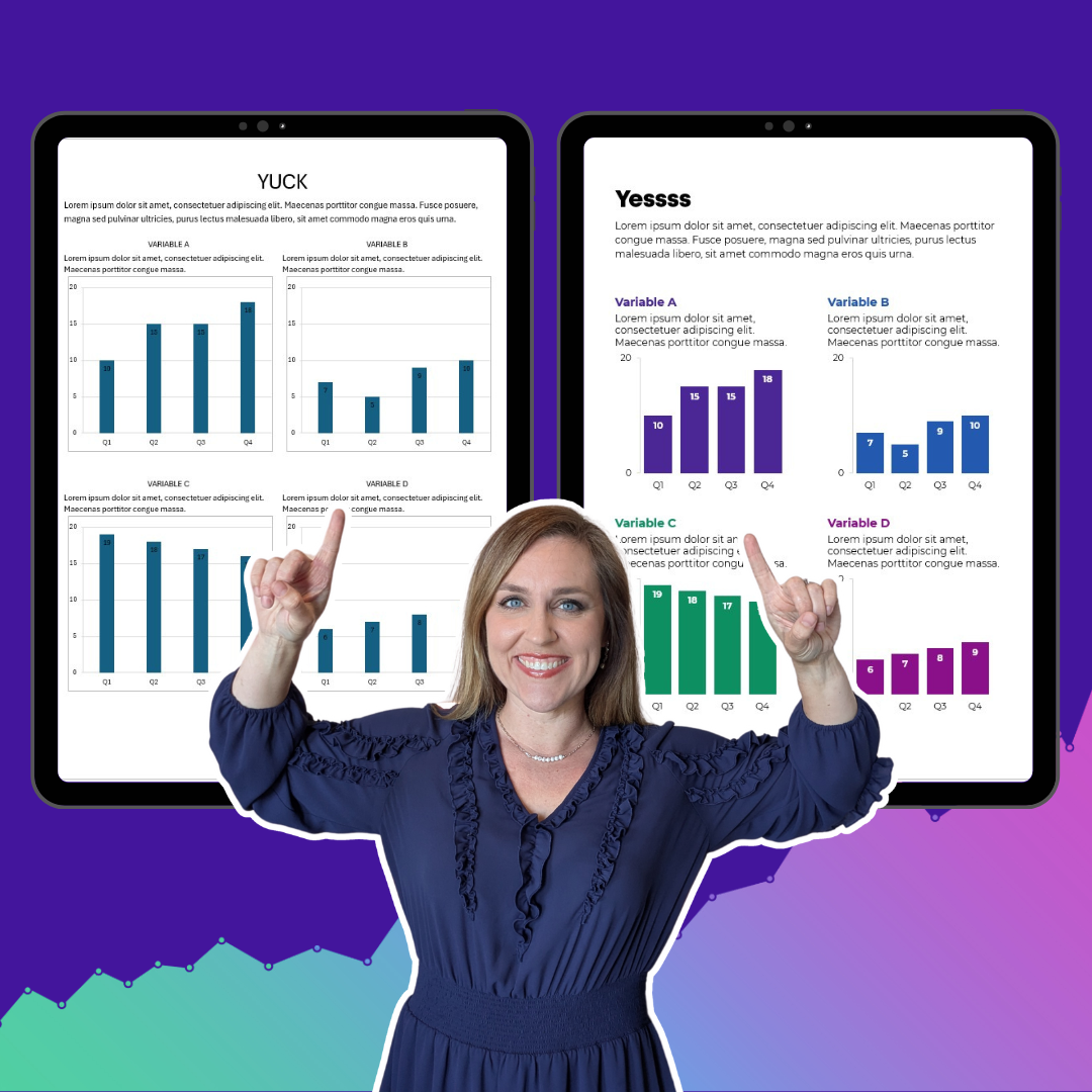 Ann K. Emery teaches you how a dozen tiny differences can completely change your data visualization.