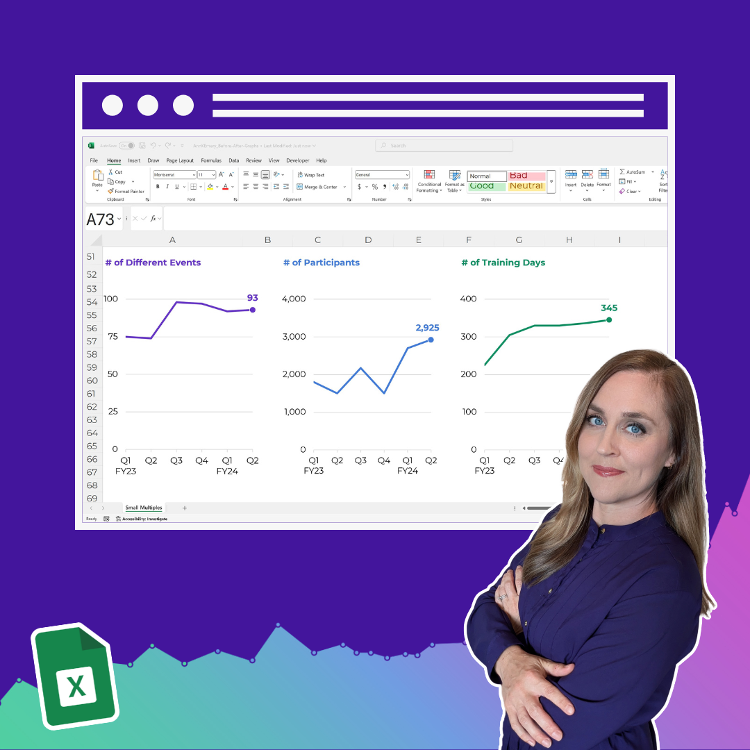 Ann K. Emery of Depict Data Studio provides data visualization and data storytelling workshops, webinars, keynotes, and consulting.